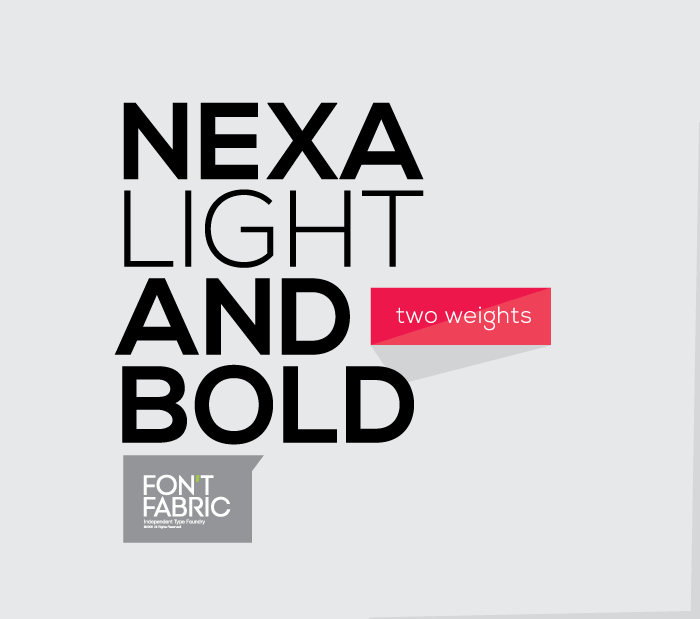 Free Font – Nexa Light & Bold