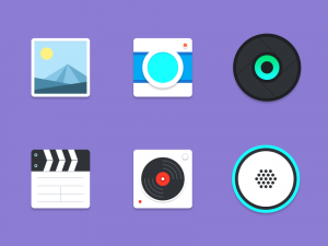 Free Icons – Multimedia Elements