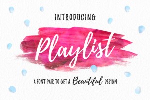 Free Font – Playlist Script