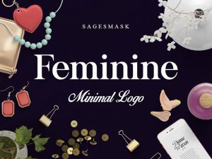 Free Logo Creator | Feminine Minimal Style