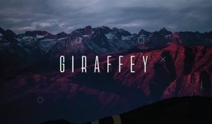 Free Font | Giraffey