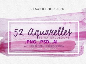 Free 52 Watercolor Textures