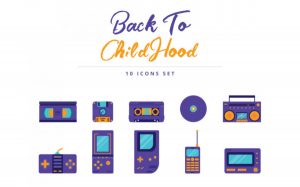 Free Icons | Back To Childhood 