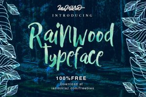 Free Font | Rainwood