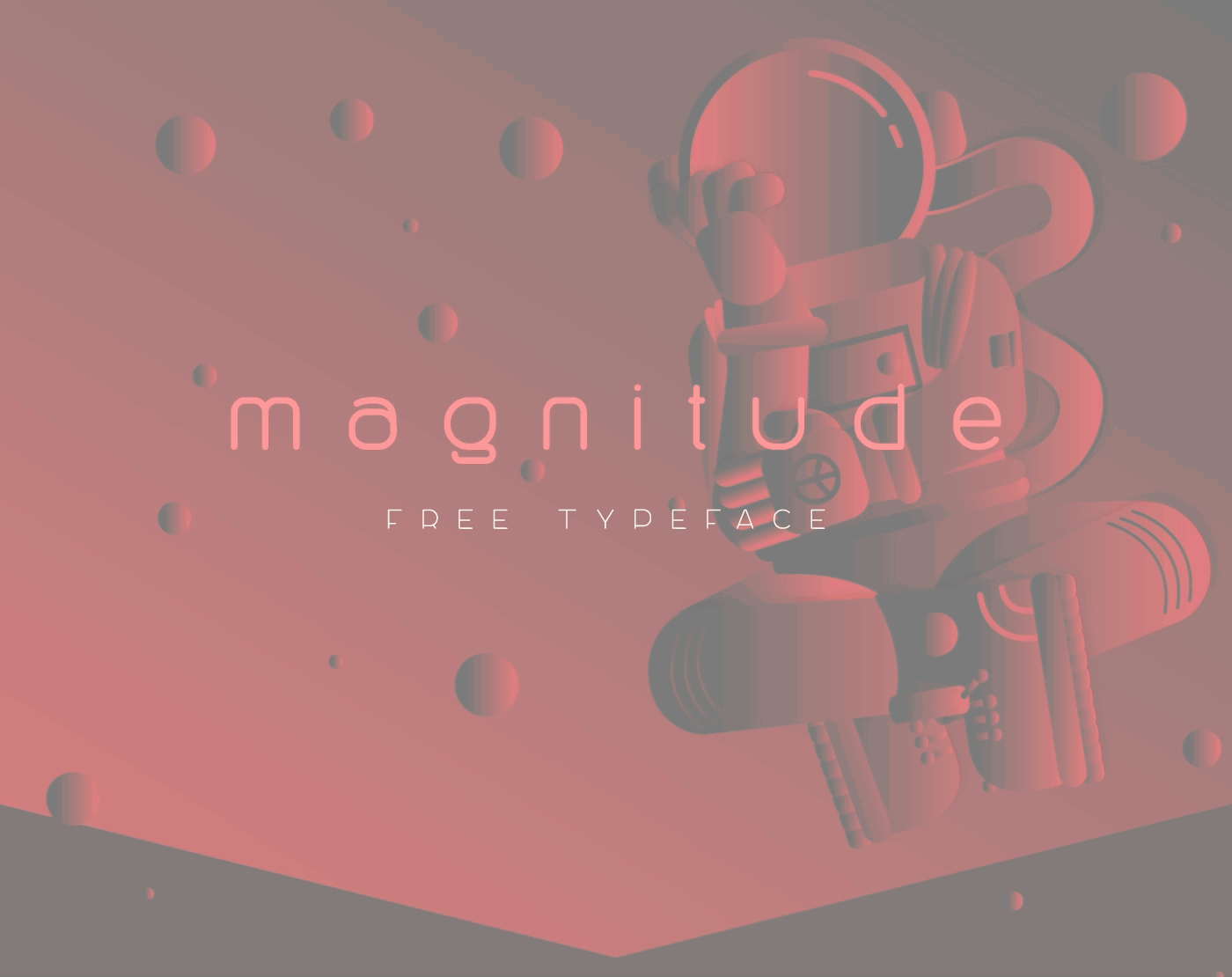 Free Font | Magnitude