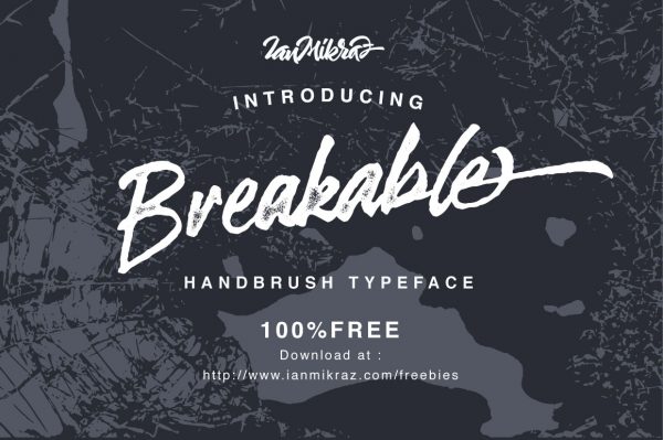 Free Font | Breakable