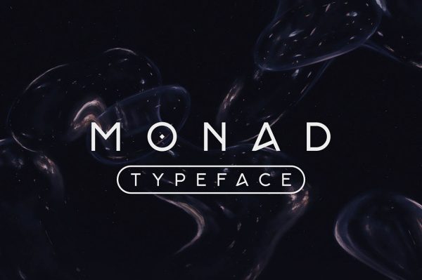 Free Font | Monad