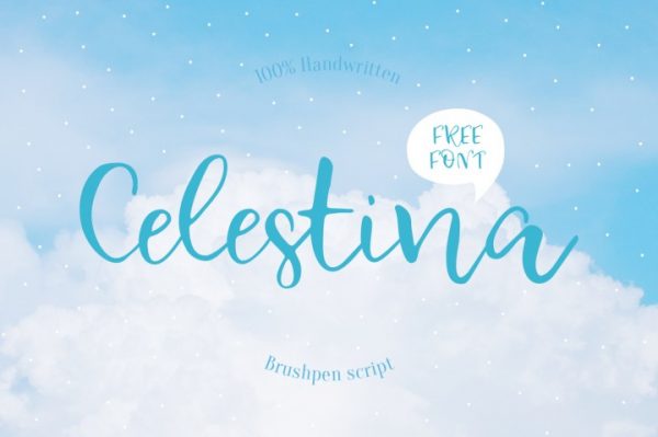Free Font | Celestina Script