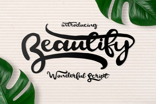 Free Font | Beautify Script