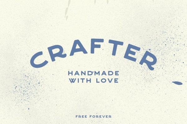 Free Font • Crafter