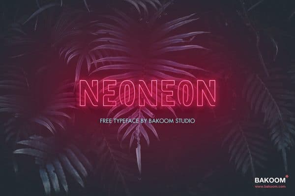 Free Font • NeonNeon