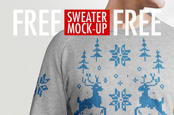 Free Mockup • Sweater