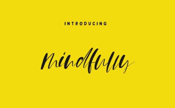 Free Font • Mindfully