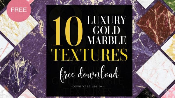 Free Textures • Luxury Gold Marble