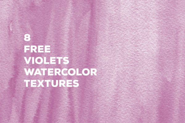 Free Textures – Violet Watercolor