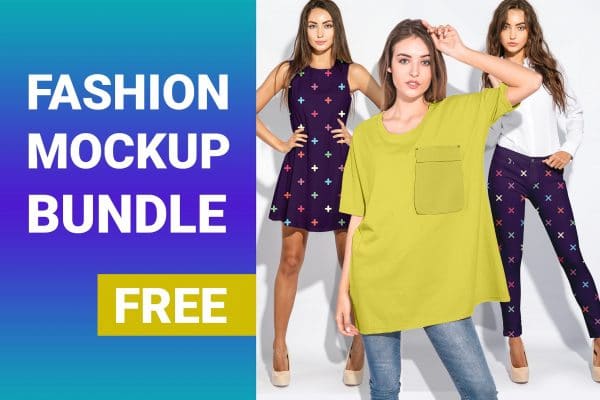 Free Mockup – Fashion Bundle