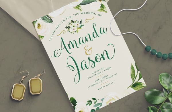 Tutorial: Design a Wedding Invitation 