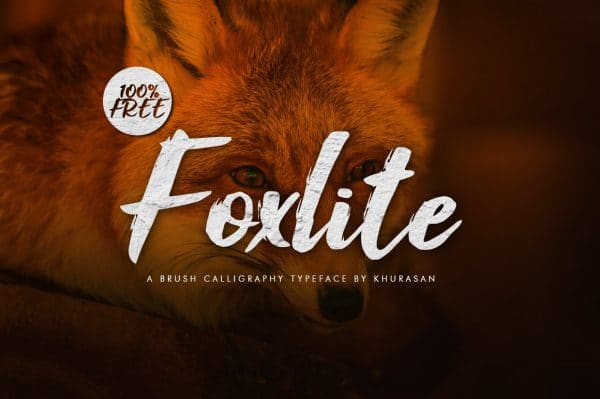 Free Font • Foxlite Script