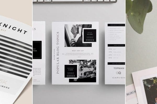 22 Free Media Kit Templates to Pitch Your Brand