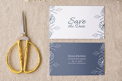 Download Free Mockup • Wedding Invitation | Commercial Use Fonts ...