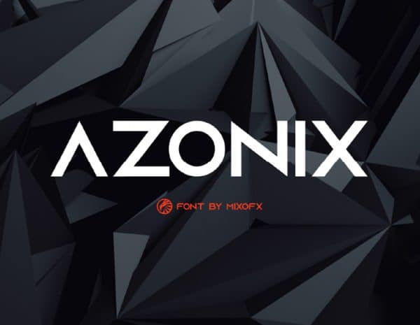 Free Font – AZONIX