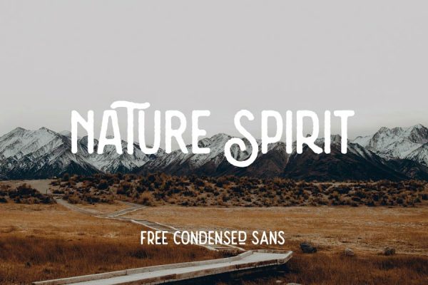 Nature Spirit Condensed Sans | Free