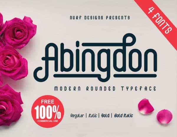 Free Font – Abingdon