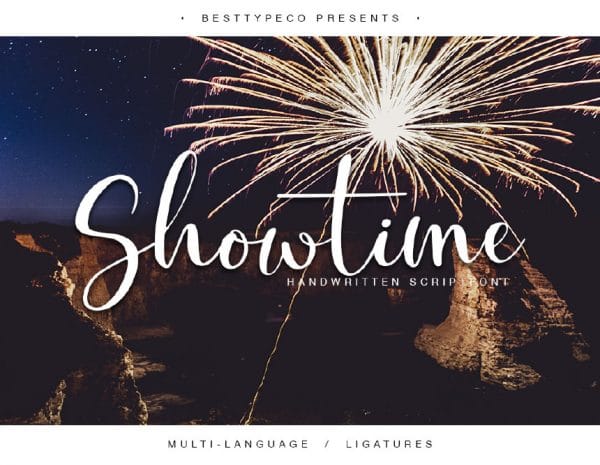 Free Font – Showtime Script