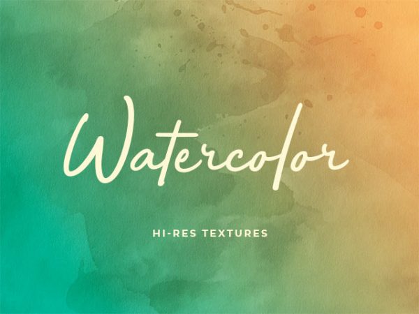 Free Watercolor Background Set
