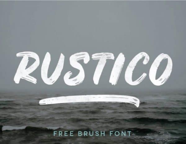 Free Font – Rustico Brush