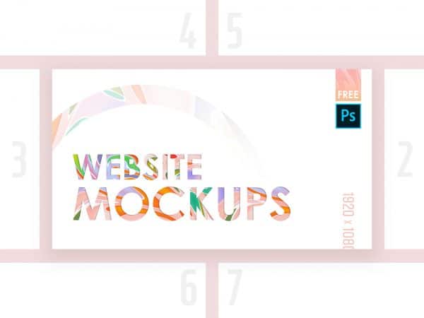 Free Mockups – Website Page