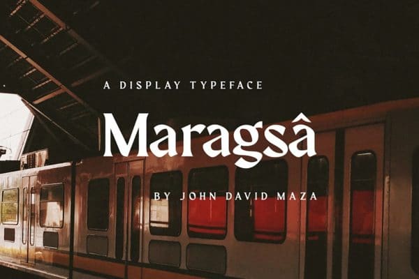 Maragsa Display Typeface FREE