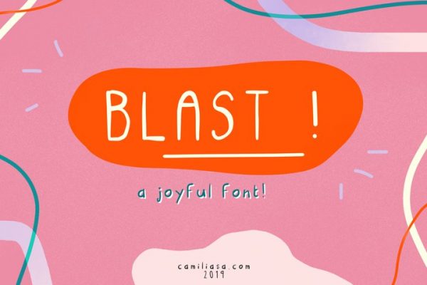 Free Font – Blast Sans Serif