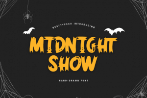 Free Font – Midnight Show