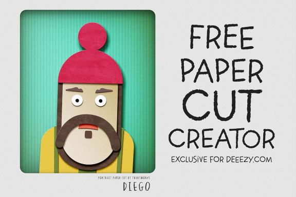 Free Paper Cut Portrait Creator