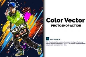 Free Action – Urban Grunge Color Vector