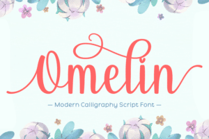 Free Font – Omelin Script