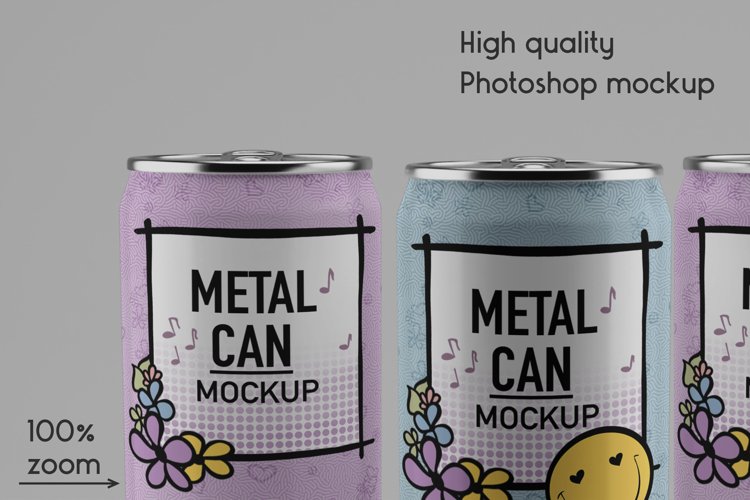 Metal Can Mockup example image 1