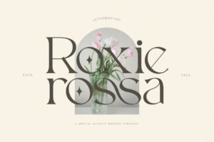 Free Font – Roxie Rossa
