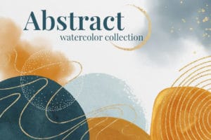 Free Graphics – Abstract Watercolor Art 