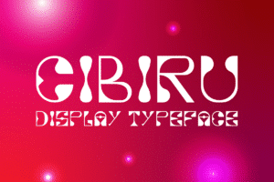 Free Font – Cibiru Display 