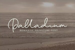 Free Font – Palladium Signature