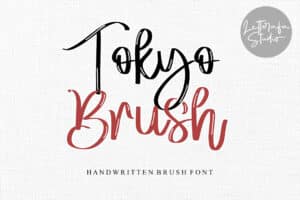 Free Font – Tokyo Brush