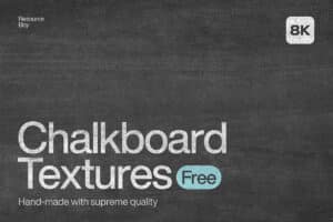 Free Textures – 100 Hi-Res Chalkboard