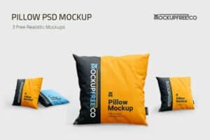 Free Cushion Pillow Mockups