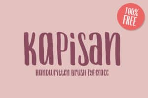 Free Font – Kapisan